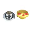 For Harley XL883 XL1200 Dyna Fat Boy Breakout Modified Skull Fuel Fuel Tank Cap Harley Motorcycle Accessorie Silver Gold