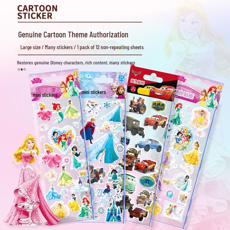 Paw Patrol Princess 3D Bubble Stickers for Kids – Baby Reward & Kindergarten Fun!