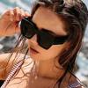 Vintage Square Sunglasses Women Men Brand Retro Sun Glasses Female Male Mirror Punk Designer Outdoors Shades