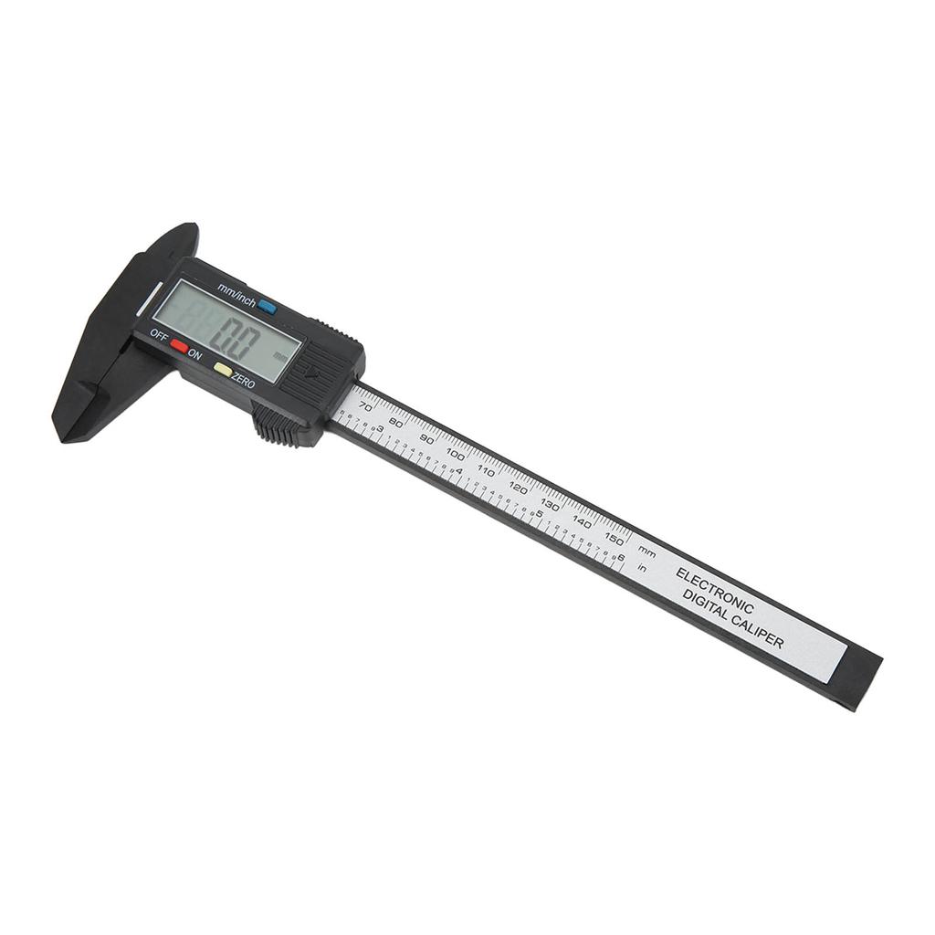 Electronic Digital Caliper 0?150mm Carbon Fiber Composites Digital Caliper with LCD Screen