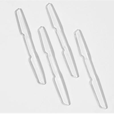 4PCS Automobile Door Transparent Carbon Fiber Anti-collision Strip