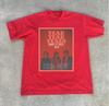 Yeah Yeah Yeahs Band the Hidden In Pieces Tour Tee Shirt Red All Size