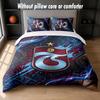 Trabzonspor FC Design Bed Bedding Set 1 Duvet Cover + 2 Pillowcases Soft Breathable Household Bed Linens