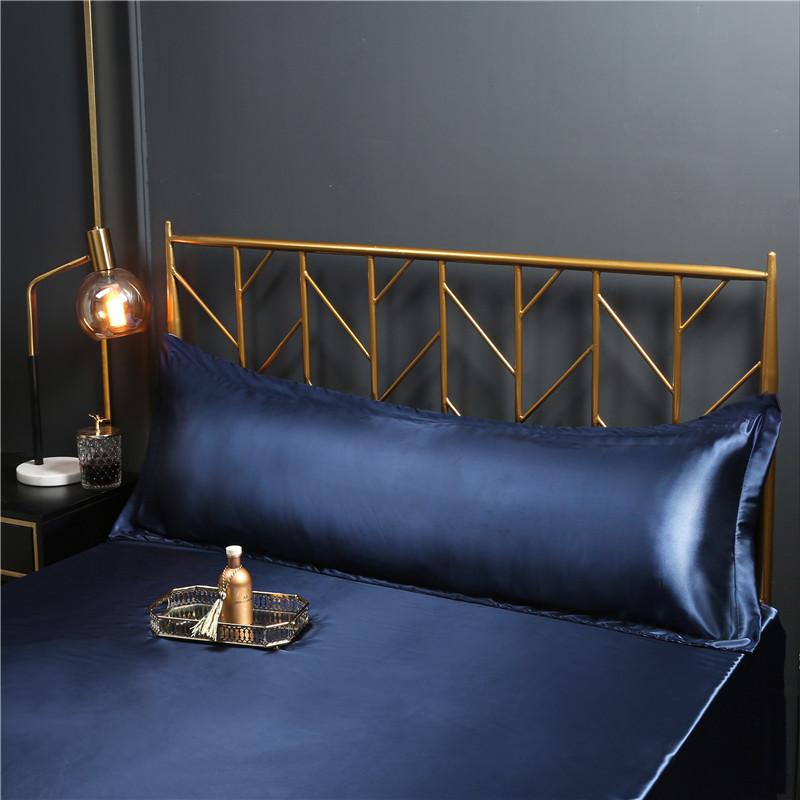 48x120cm /48x150cm Satin  Pillow Case King Queen Soft Top Quality Mulberry Pillowcase