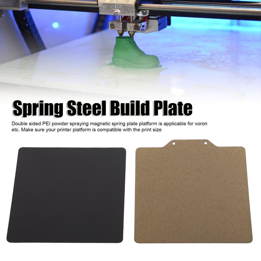 2 Sided Magnetic Build Plate 120x120mm 3D Printer Accessories Spring Steel Build Plate For Voron