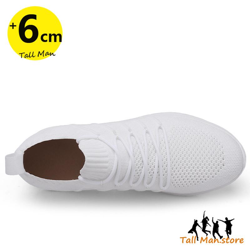 Sneakers Men Elevator Shoes Heightening Shoes Height Increase Shoes Insoles 6Cm Man Daily Life Height Increasing Shoes