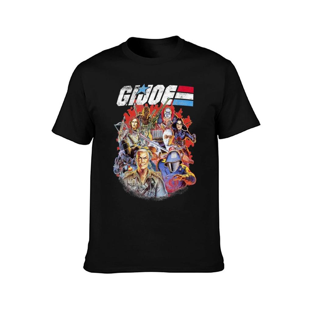 GI. Joe Gruppenfoto Fade T-Shirt Geschenk für Männer und Frauen, Geschenk Halloween-Tag, Thanksgiving, Weihnachts-T-Shirt