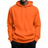 Men's Hooded Long Sleeve Casual Pullover Sweatshirt for Everyday Wear