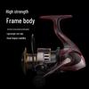 All-Metal Long-Casting Spinning Fishing Reel with Metal Handle and Slanted Line Opening for Genuine Micro-Lure Rods.