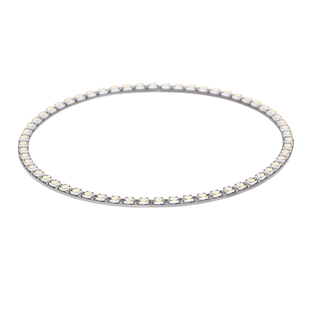 60 bites LED gyűrűfény teljes színű egyenként címezhető SK6812 chippel RGB lámpamodul meghajtókkal