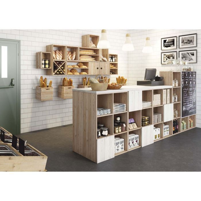 Astigarraga Etagère 3 Cases Bois 105.4cm - Dinamic-3