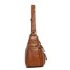 Dámská taška Soft Leather Crossbody Bag Taška přes rameno pro matku středního věku