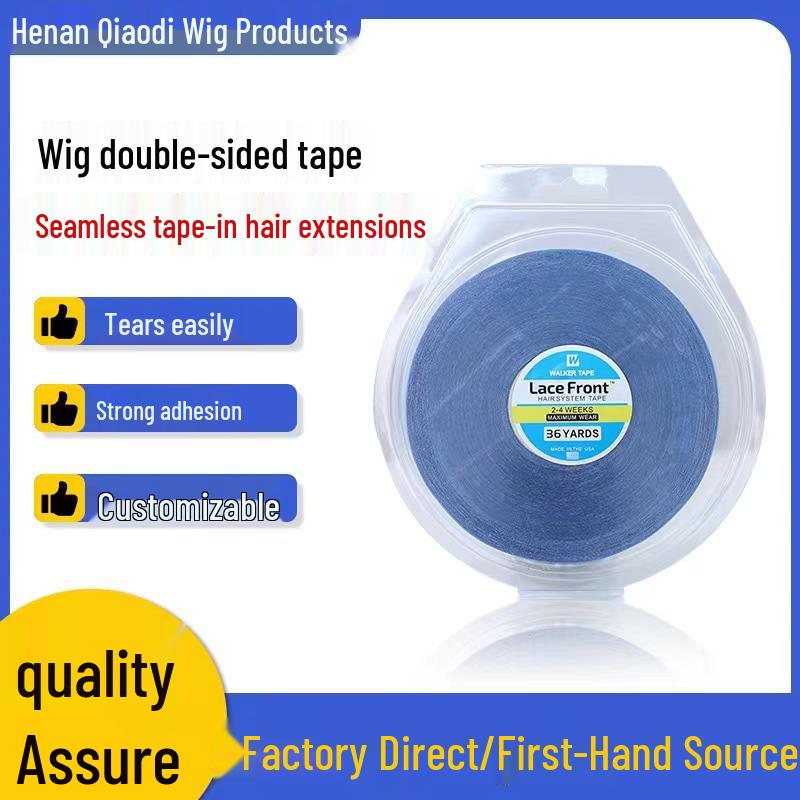 Walker Blue Pruik en Haarstuk Dubbelzijdige Tape voor Naadloze Extensions
