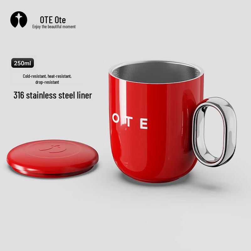 OTE 316 Stainless Steel Portable Couple s Mug