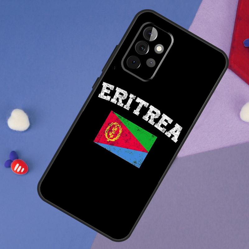 Eritrea Flag Case For Samsung Galaxy A14 A56 A36 A26 A16 A06 A54 A34 A12 A32 A52 A13 A33 A53 A15 A35 A55
