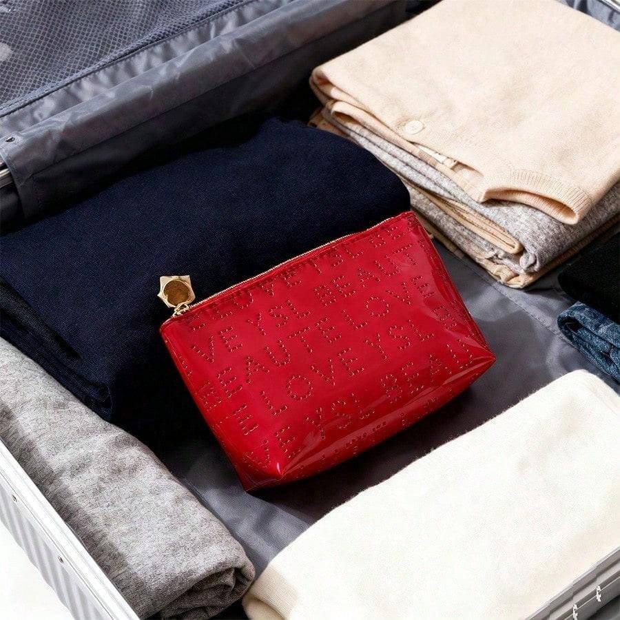 Косметичка YSL - Дорожная компактная розовая