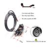 Power-off Oil Brake 3 Pin Folding E-bike Handle Brakes Hydraulic Pump Up Lever Mountain Bike XOD Sm2a Outdoor Cyling Accessories