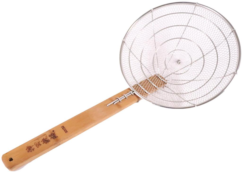 Kanda železo karbonizovaný bambus smažený extra jemný 30cm 041289 hrnec, vzor, ​​ručně pletená soba,