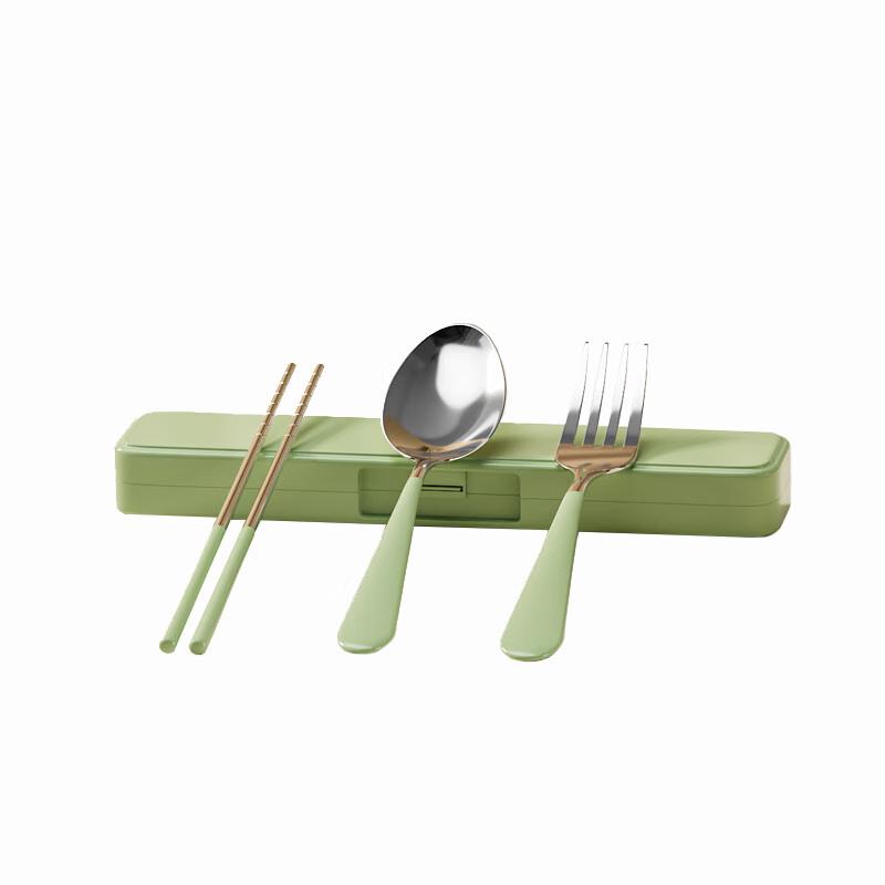 Wanting Portable Stainless Steel 3-Piece Cutlery Set