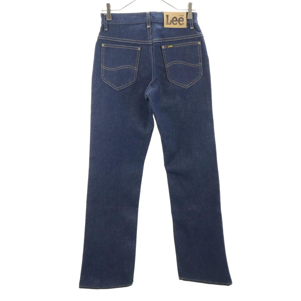 Lee 90s USA made dead stock Straight denim pants W28 Navy jeans Men's Used