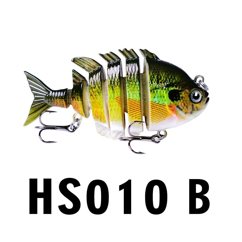 FTK 3D Eye Fishing Bait: Double Hook, Bionic Swim Bait for Sinking Fresh and Saltwater!