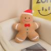 Christmas Snowman Tree Gingerbread Man Plush Toy Cute Cartoon Kid Gift Holiday