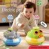 Electric Frog & Elephant Music Toy Set: Hovering Ball and Light-Up Features