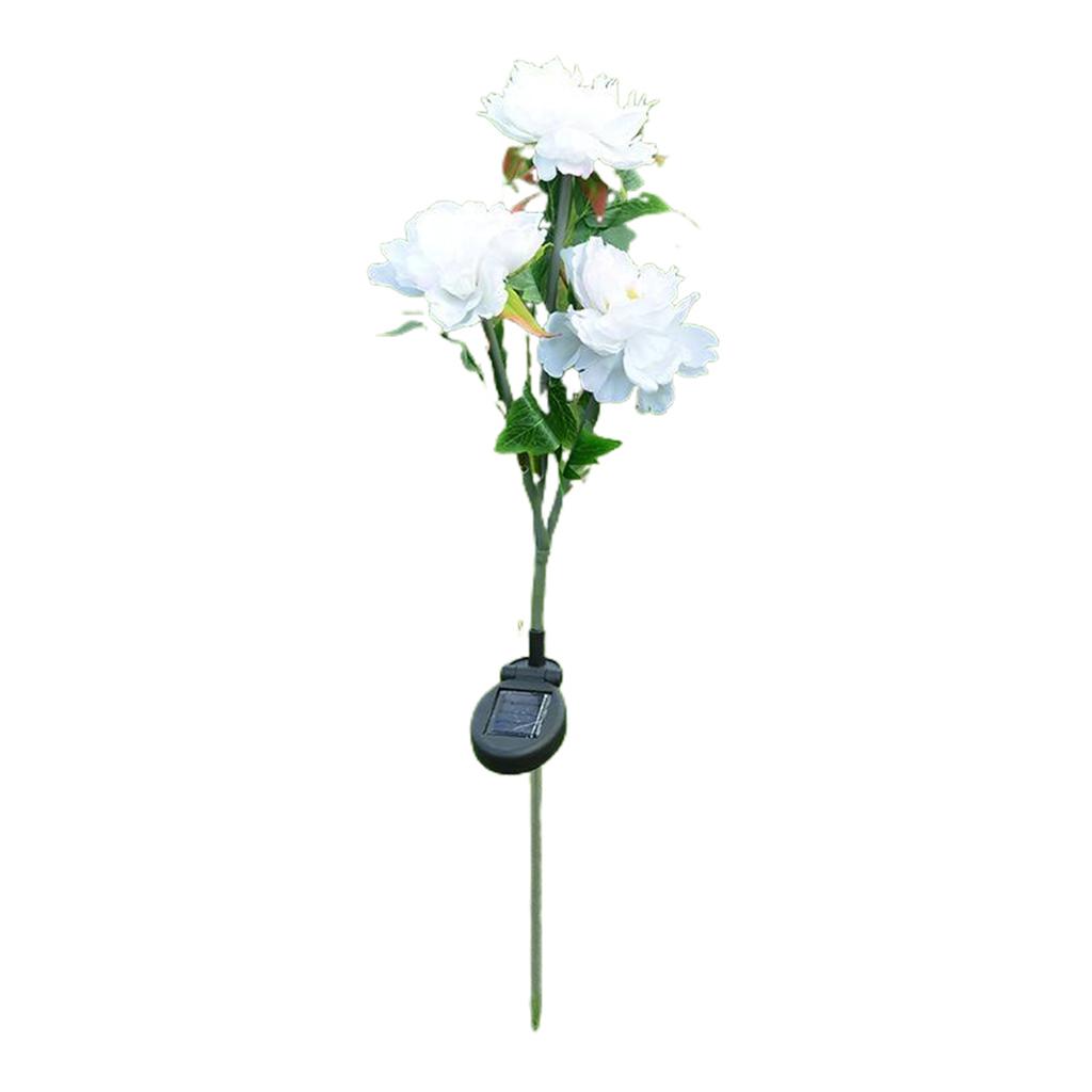 Solar Peony Flower Lamp Gift Choice For Garden Enthusiasts Gentle Illumination Peony Flower Lights