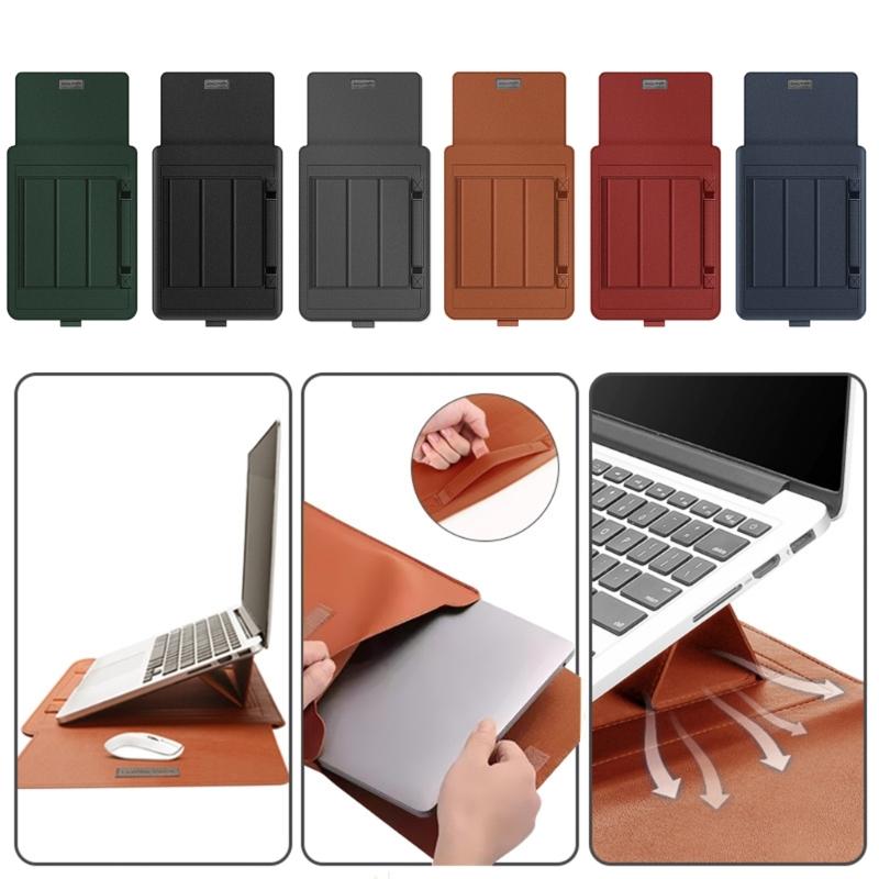 13 14 15 16palcové ochranné pouzdro na notebook Magnetické zapínání Voděodolný Design proti poškrábání Zahrnuje úložnou taštičku a funkci stojánku