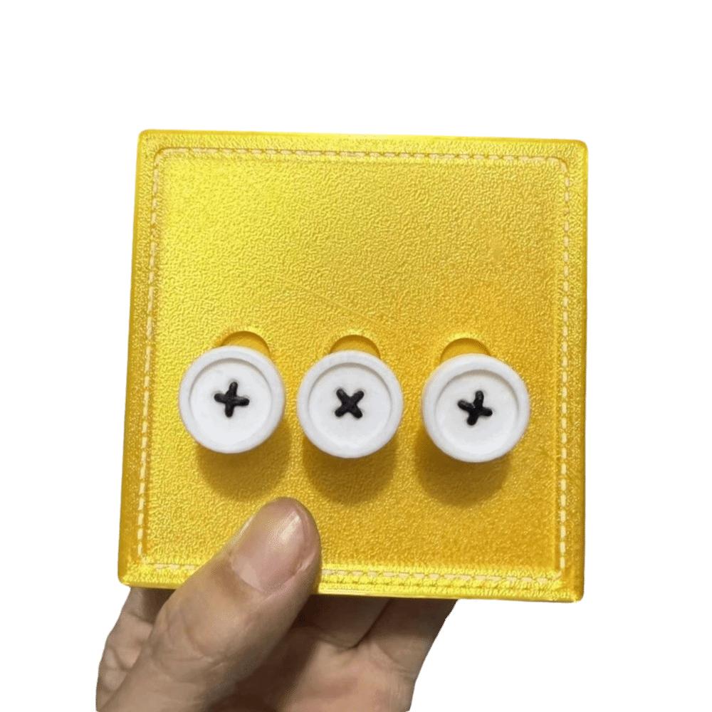 3D Printed Joystick Switch Stickers Retro Arcade Games Console-shaped Switch Cover Home Decoration