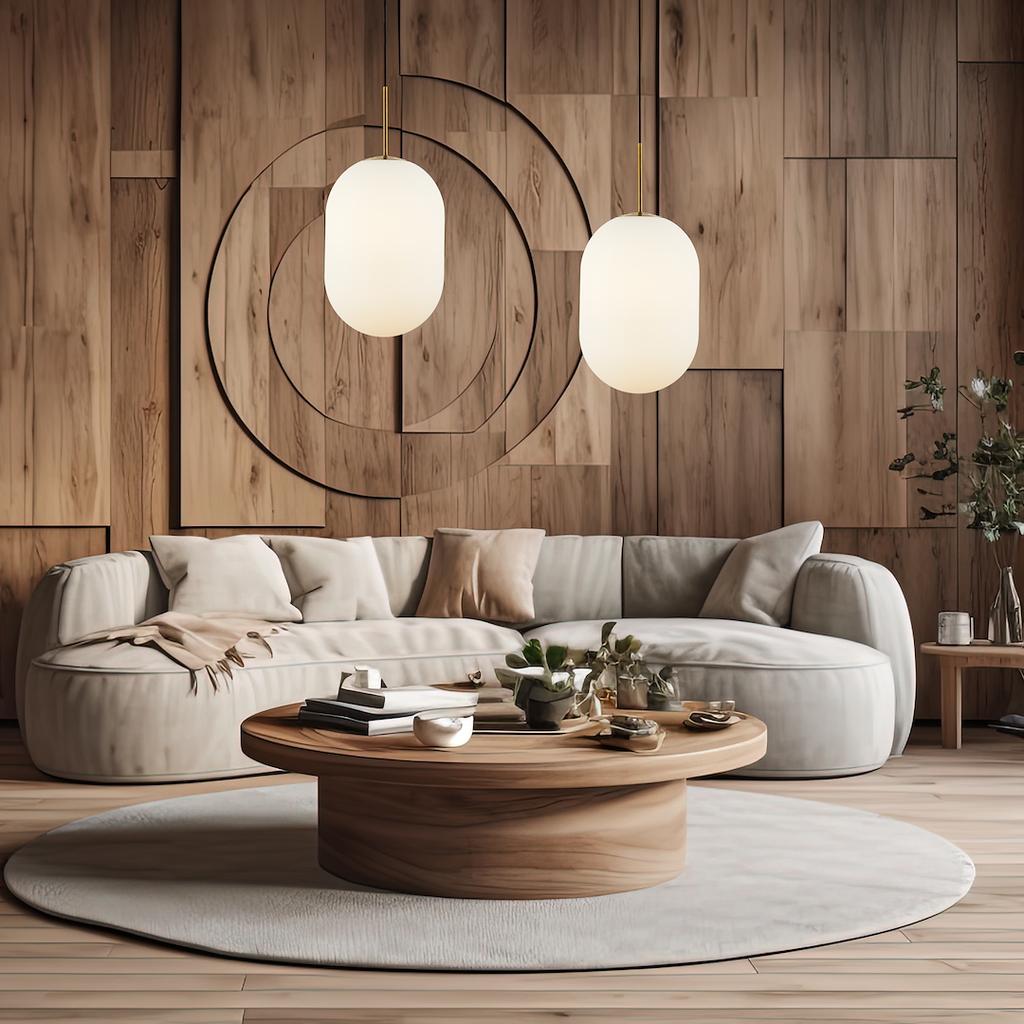 Lampa Wisząca Alias 1 E14 Złoty Milagro Ml0318