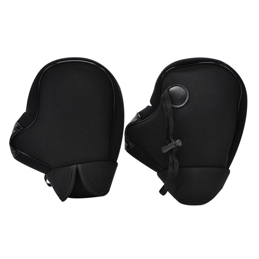 Knitted Motorcycle Handlebar Gloves Universal Motorcycle Handlebar Mitts Offering Excellent Warmth & Comfort for Riders