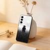 Japanese Bushido Samurai Phone Case Black Silicone Soft For Samsung Galaxy A73,A72,A71,A70,A53,A52,A51
