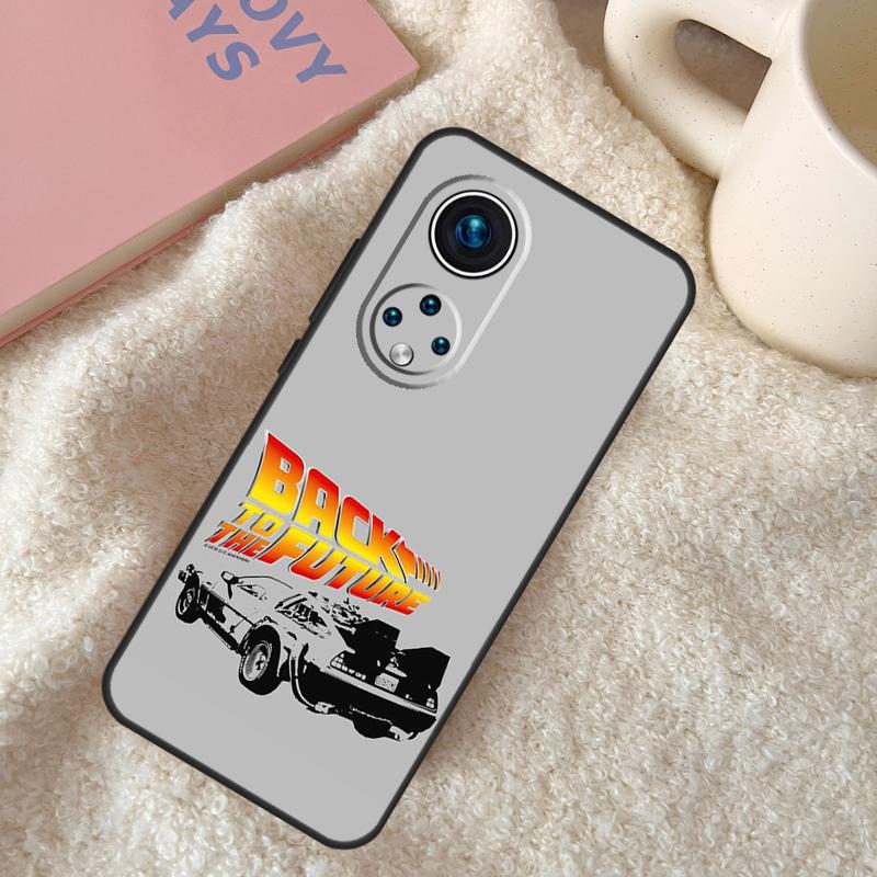 Back To the Future Cool Funda For Huawei P20 P30 P40 P60 Pro P Smart Nova 9 5T Honor Magic5 Lite X8 X9 a 50 70 Case