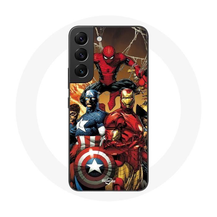 Coque pour Samsung Galaxy S21 FE Avengers invaders Anciens soldats