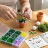 Artificial Moss Beaded Flower Leaf Craft Set  Floral Lover Handmade Favor
