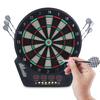 4 LED Display Screen Automatic Scoring Electronic Dartboard Fitness Game Toy Contain Power Supply