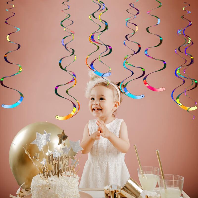 

PVC Spiral Party Hanging Decorations