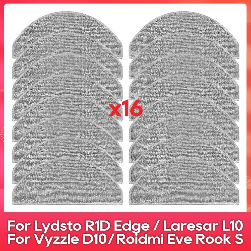 Fit For ( ILIFE V20, Vyzzle D10, Laresar L10, Lydsto R1D Edge, Roidmi Eve Rook S, MiWhole M9 Lite ) Part Brush Filter Mop