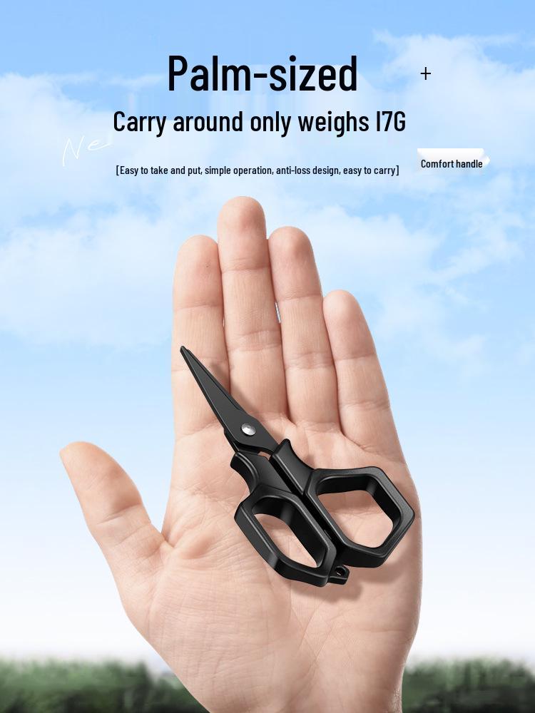 Nowe wielofunkcyjne nożyczki wędkarskie z powłoką tytanową do żyłki PE, drutu ołowianego i przynęt Dyneema