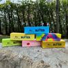 New Multiple Colors Butter Stick Fidget Toy Elastic Squishy Cheese Prank Stress Relief Game Funny Squeeze Toy For Anxiety Relief