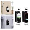 Refillable Pump Bottle Manual Multipurpose Portable Wall Mount Shower Dispenser for Toilet Farmhouse Restaurant Bathroom Hotel