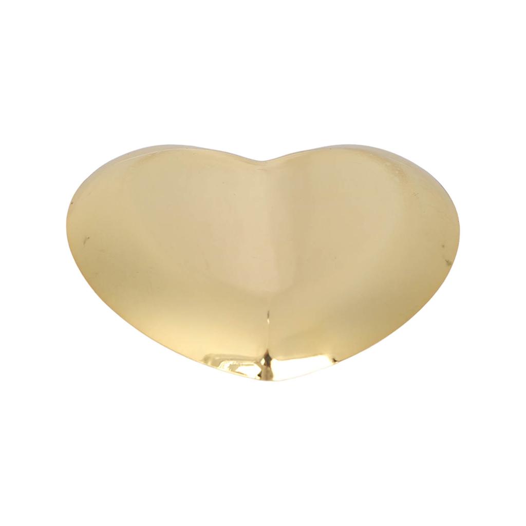 Nail Art Display Board Stainless Steel Heart Shape Cosmetic Makeup Manicure Tips Color Mixing