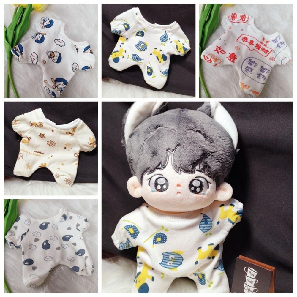 

Crawling Suit 20cm Cotton Doll Dress Pajamas Plush Toy Clothes 20cm Cotton Doll