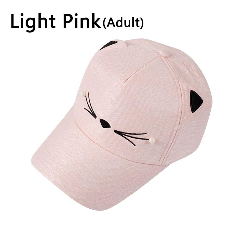 Fashion Cat Ear Hat Baseball Cap Cartoon Cotton Hat Outdoor Sport Cap Casual Sun Cap Cute Cosplay Hat