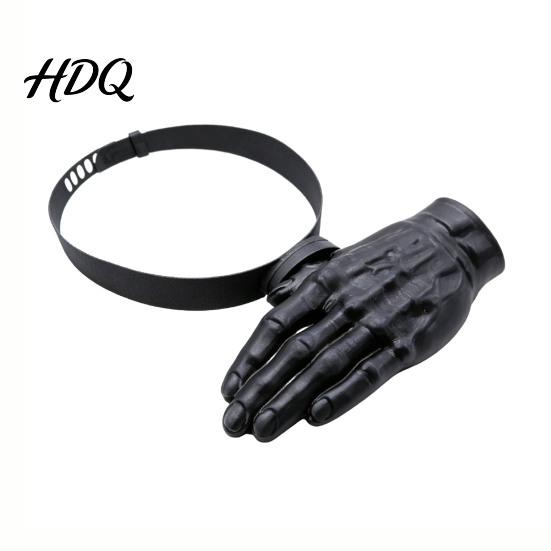 Breathable Sun Hat Palm-Sized Hat Funny 3D Hand Shaped Protection Visor Extended Wear Hands-Free Shade for Beach Party Outdoor Gardening Fishing