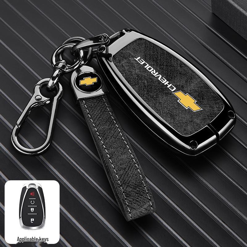 Chevrolet Key Case for Equinox, Malibu XL, Trax, Trailblazer, Orlando, Monza - Car Shell Cover