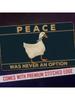Playmat Peace Was Never An Option Parody Fan Art 24×14 Inches Gaming Funny Card Game Accessory Custom Deck Mat keyboard Mat
