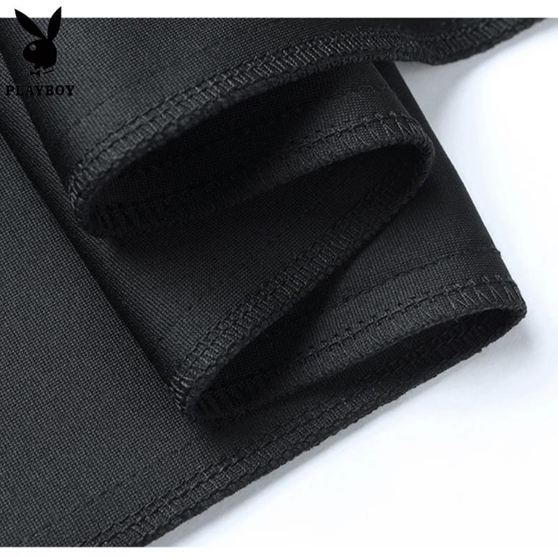 PLAYBOY Men's Lightweight Business Casual Straight-Leg Pants