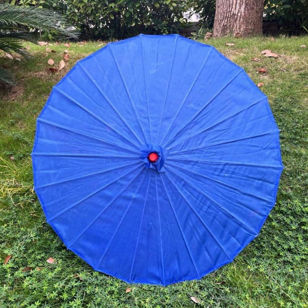 56cm Rekvizitní taneční deštník Čínský starožitný styl Cosplay Hanfu Olejový papírový deštník Taneční vystoupení